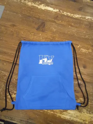 CLEARANCE - Hoosic Valley Indians Core Fleece Drawstring Bag