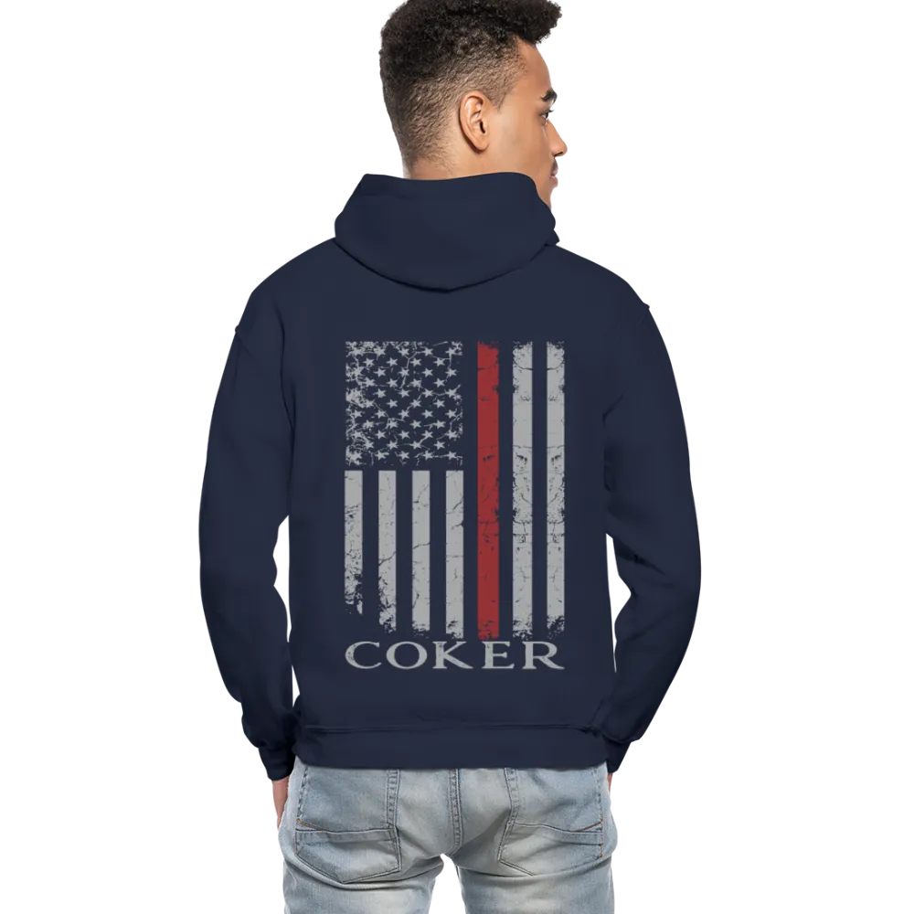 Coker Firefighter Gildan Heavy Blend Adult Hoodie