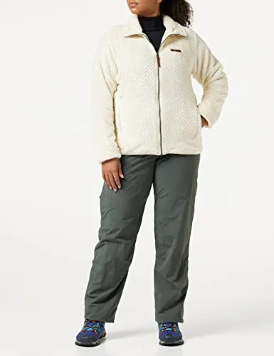 Columbia Women's Fire Side II Sherpa Full Zip, Chalk, X-Small