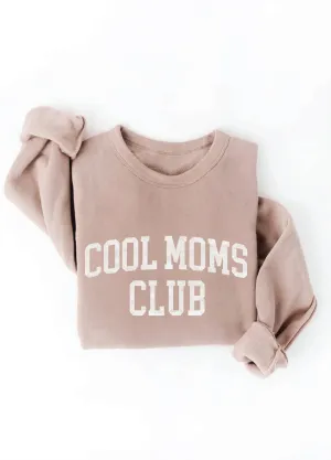 Cool Moms Club Bella Canvas Sweatshirt - Boutique Bella Canvas Sweatshirt/ Natural Sweatshirt / Mom Style/ Mom Life Sweater