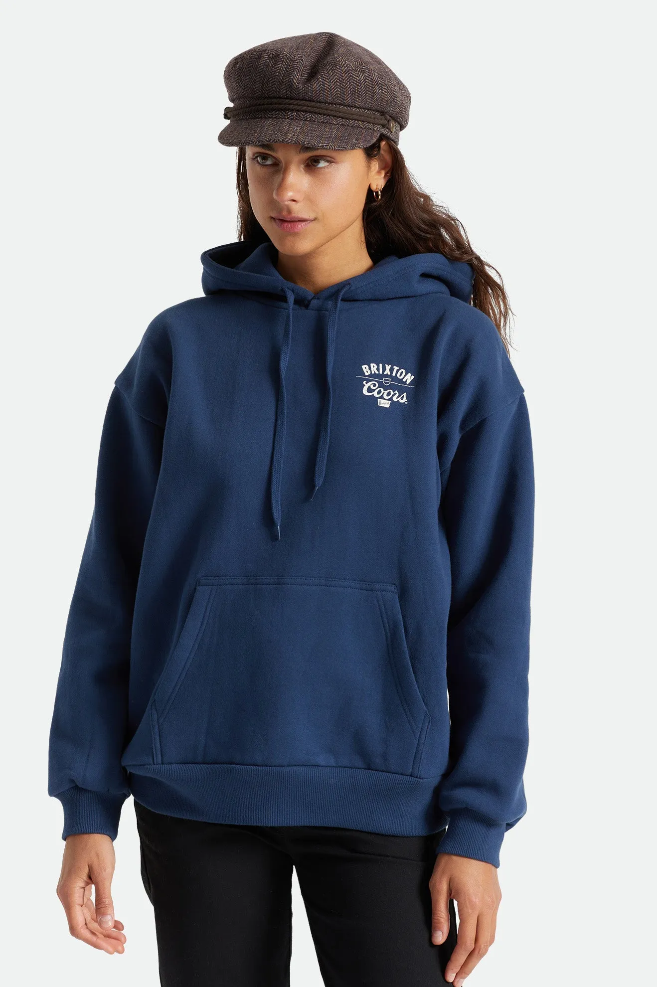 Coors Labor Women's Hoodie - Washed Navy