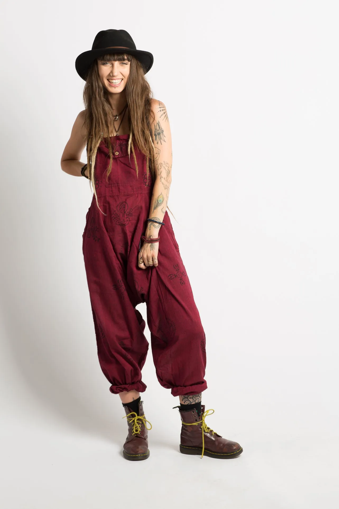 Coral Dungarees