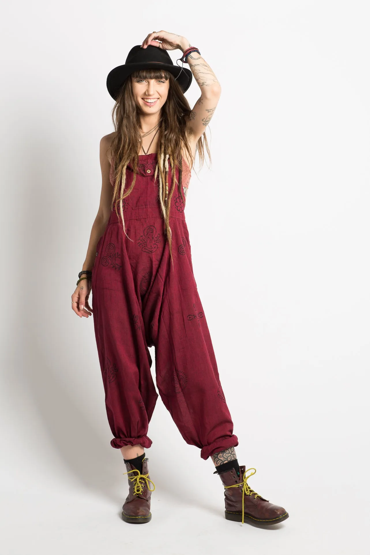 Coral Dungarees