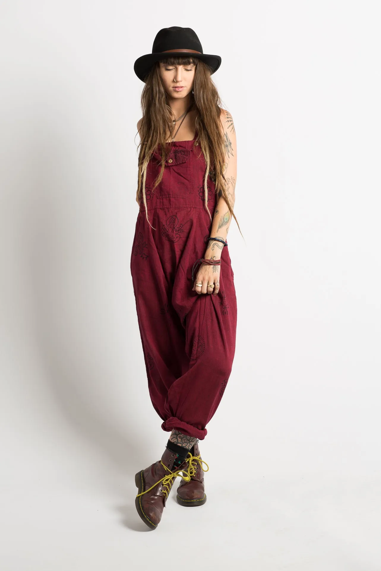 Coral Dungarees