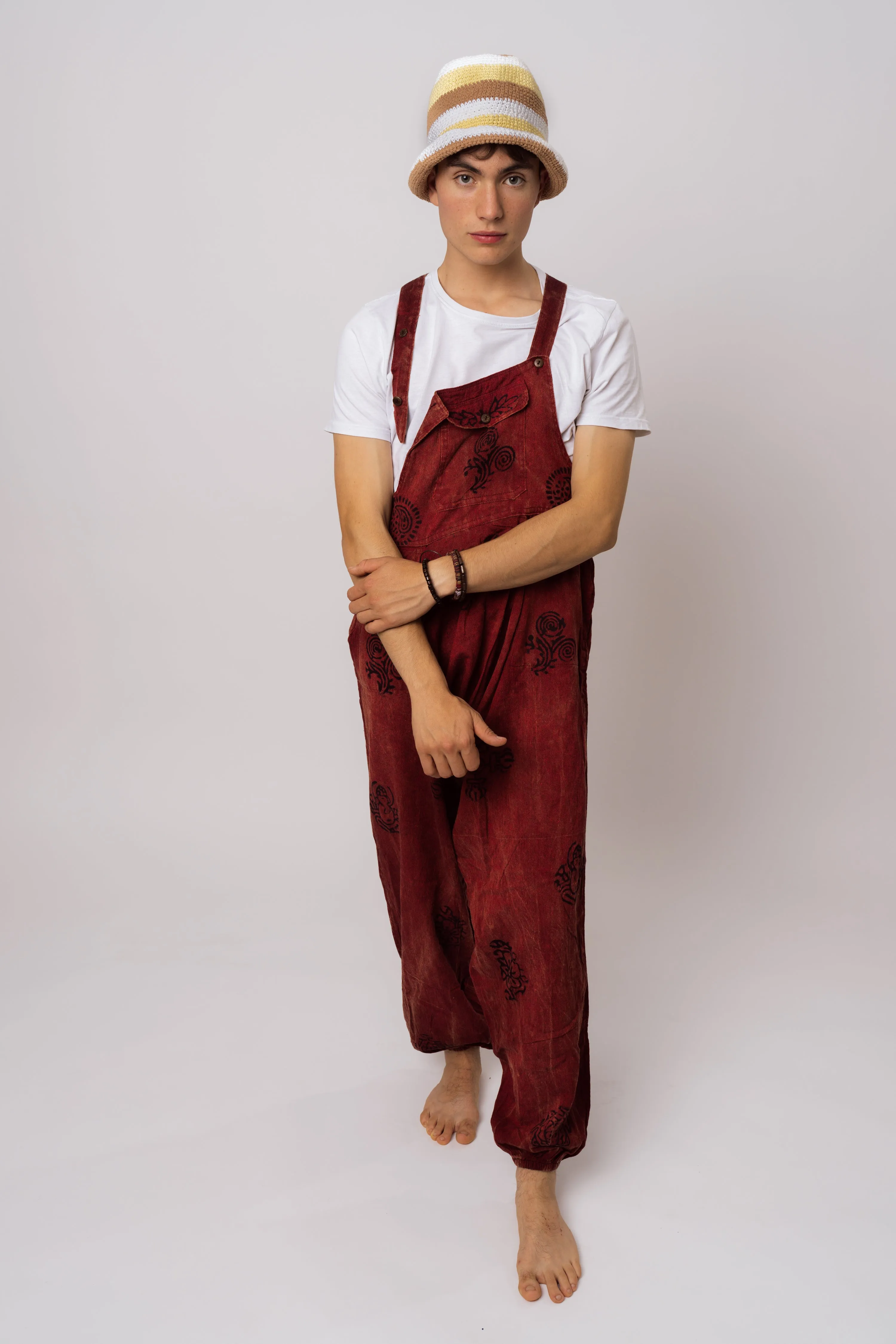 Coral Dungarees
