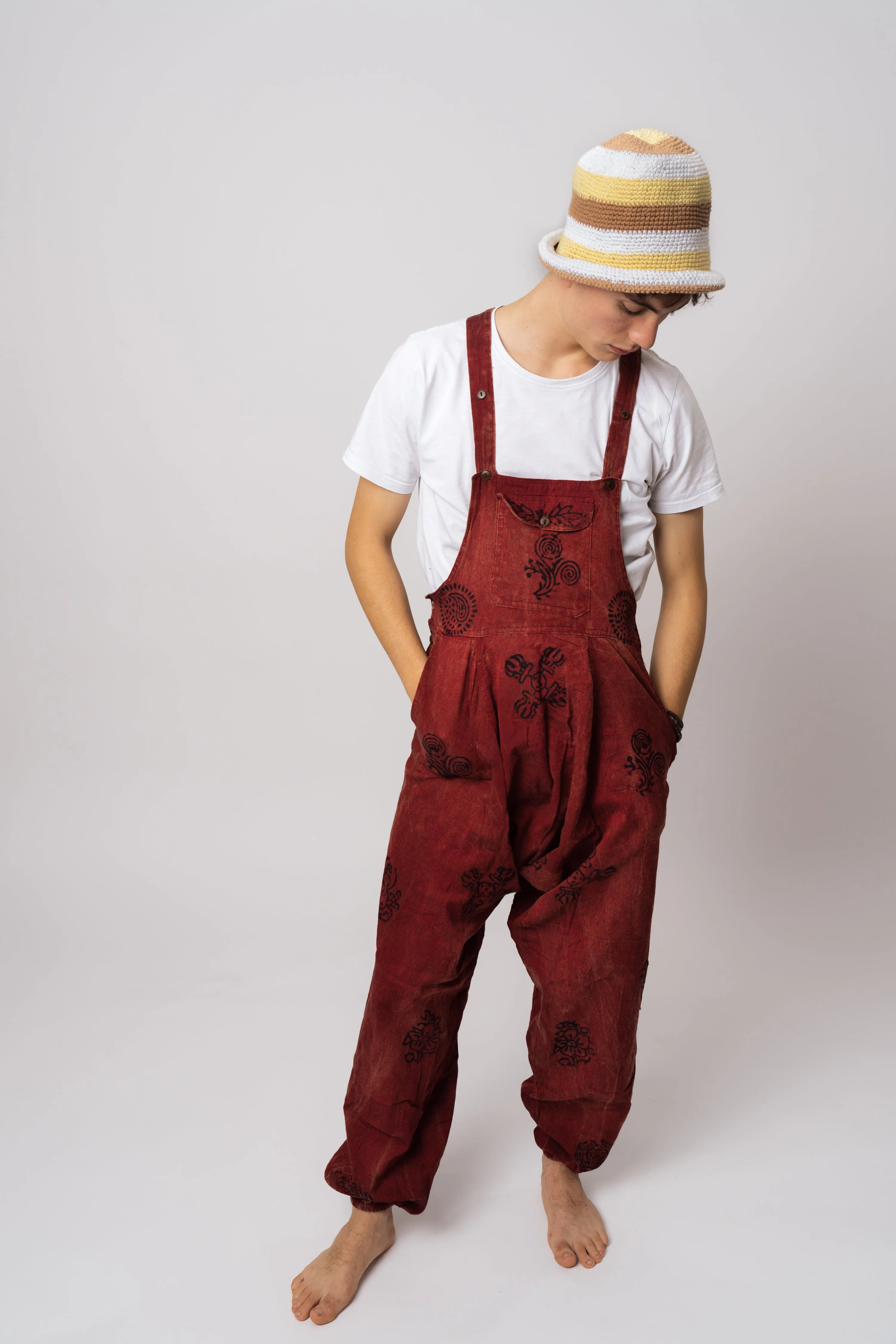 Coral Dungarees