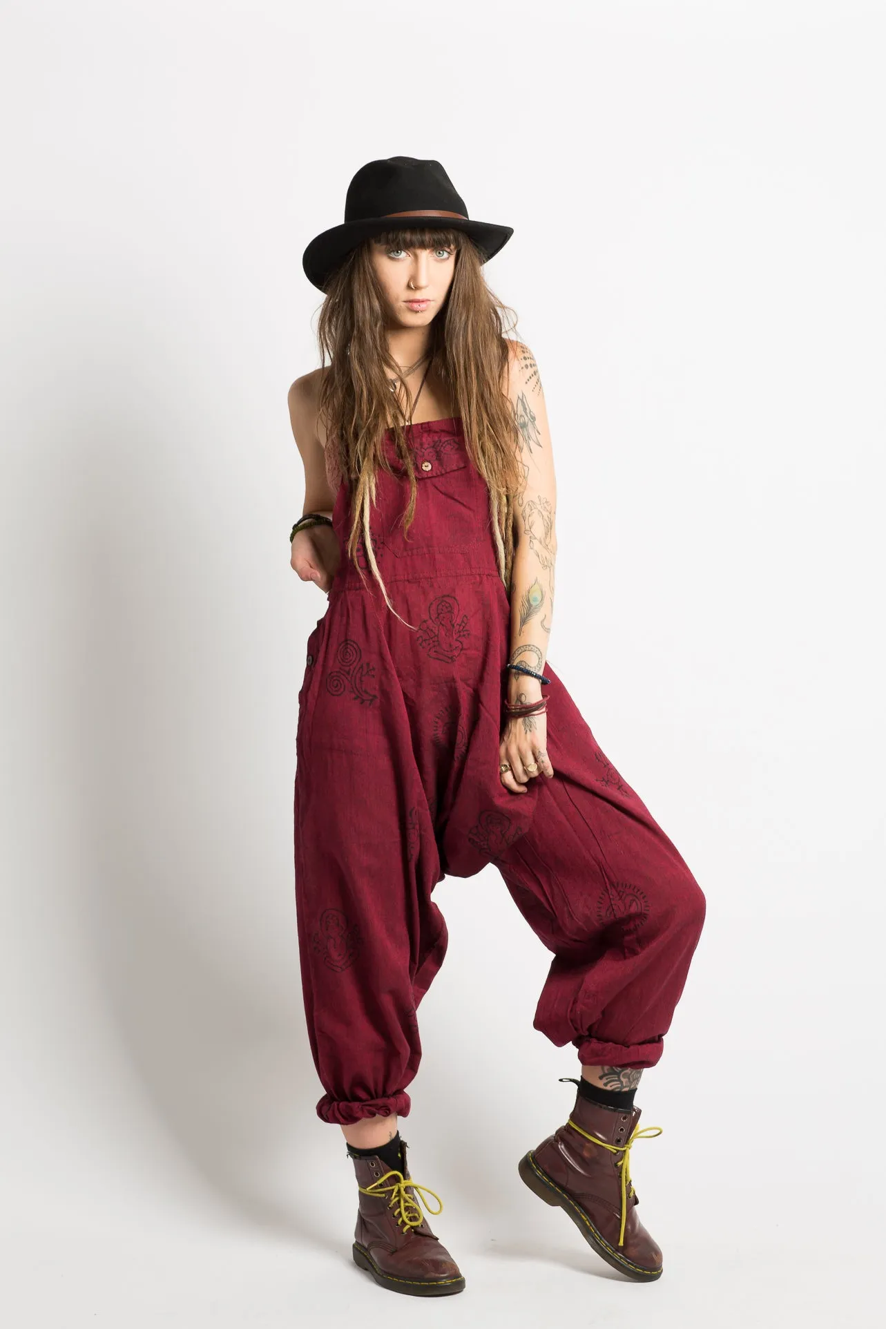 Coral Dungarees