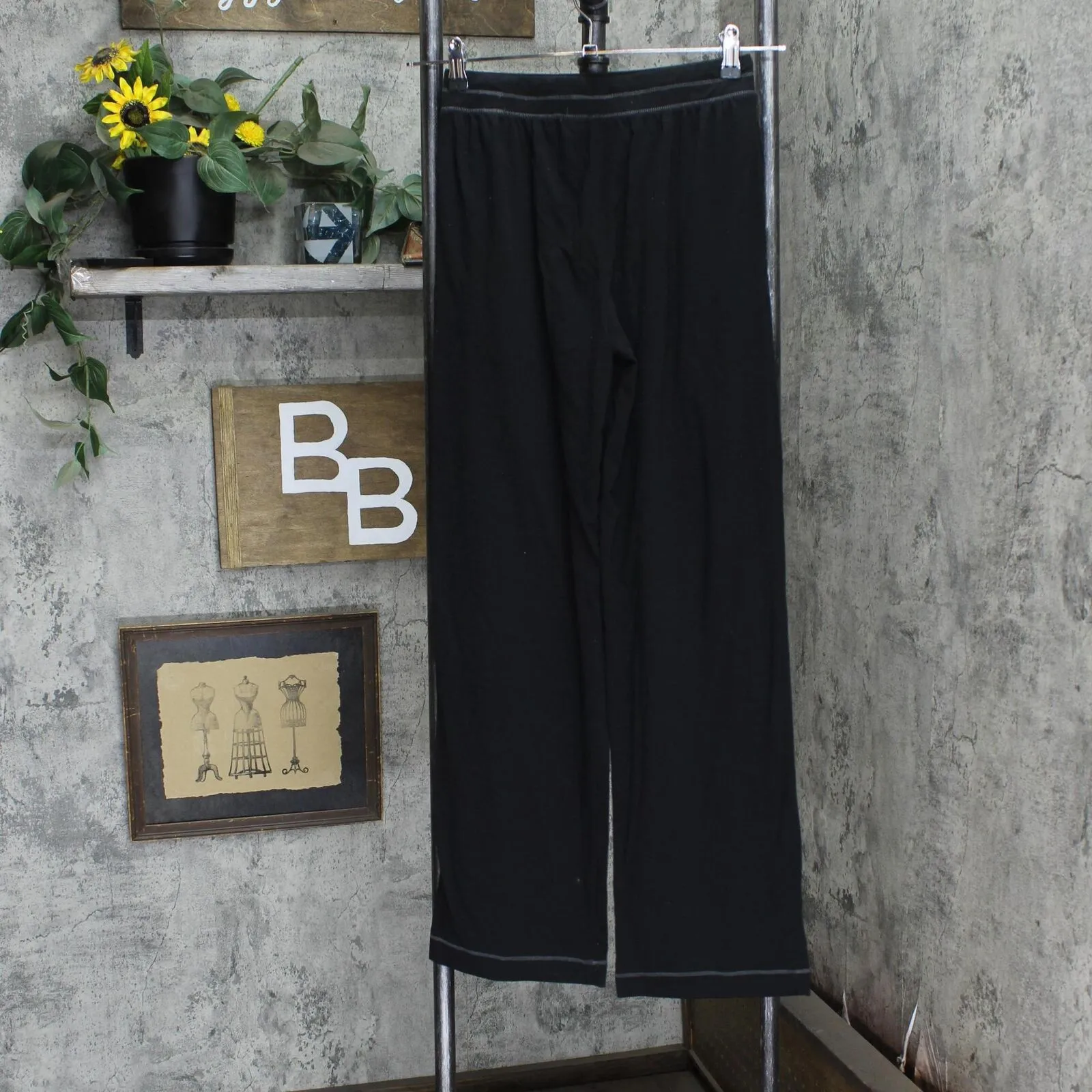 Cuddl Duds Womens Knit Casual Lounge Pants 166753073050e3 Black XS