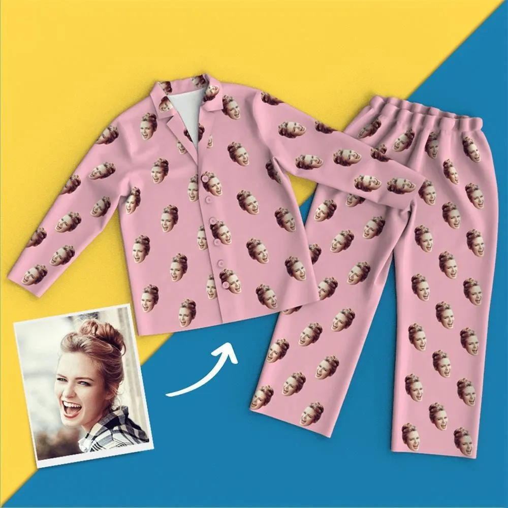 Custom Photo Face Pajama Set
