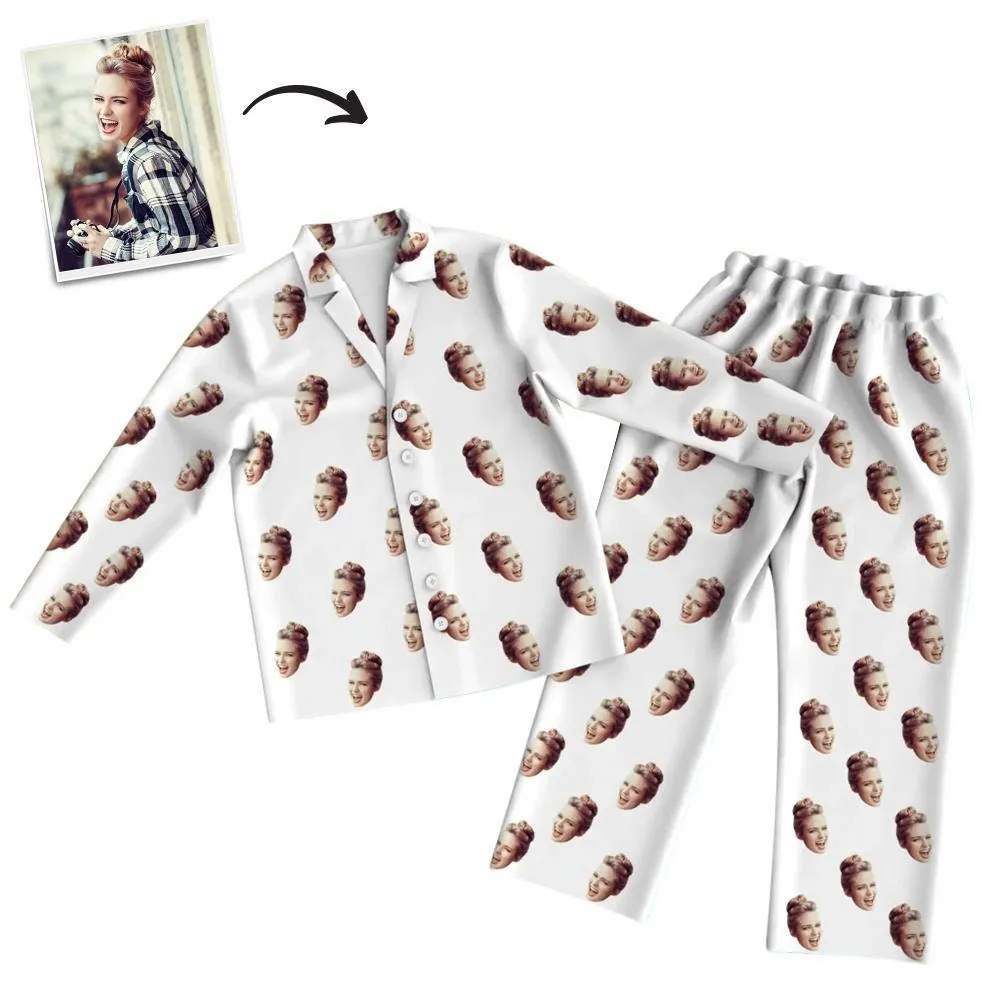 Custom Photo Face Pajama Set