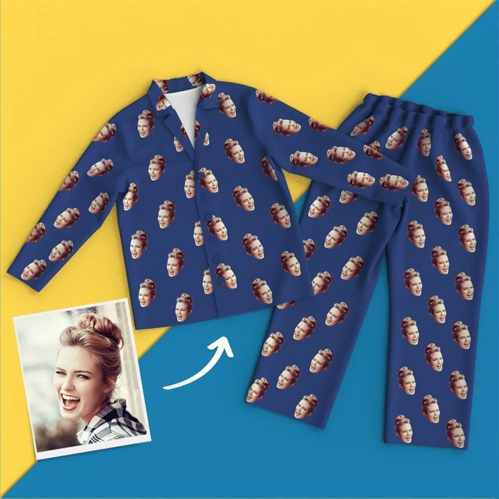 Custom Photo Face Pajama Set