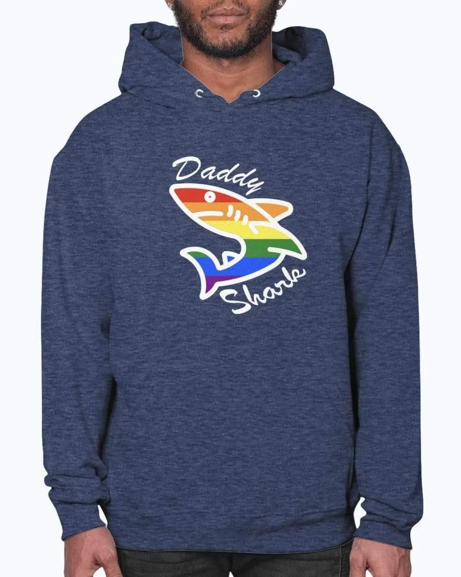 Daddy Shark Pride Hoodie