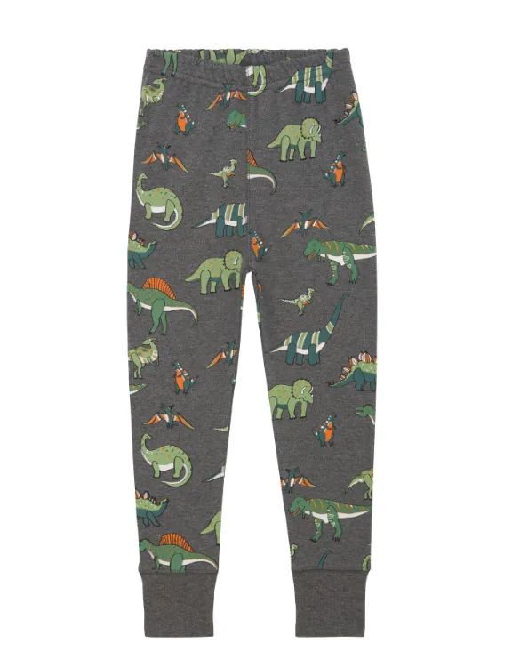 Deux Par Deux Dinosaur Pajama Set
