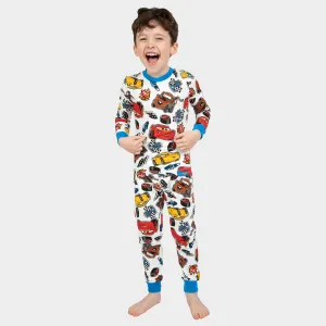 Disney Cars Snuggle Fit Pajamas - Lightning McQueen