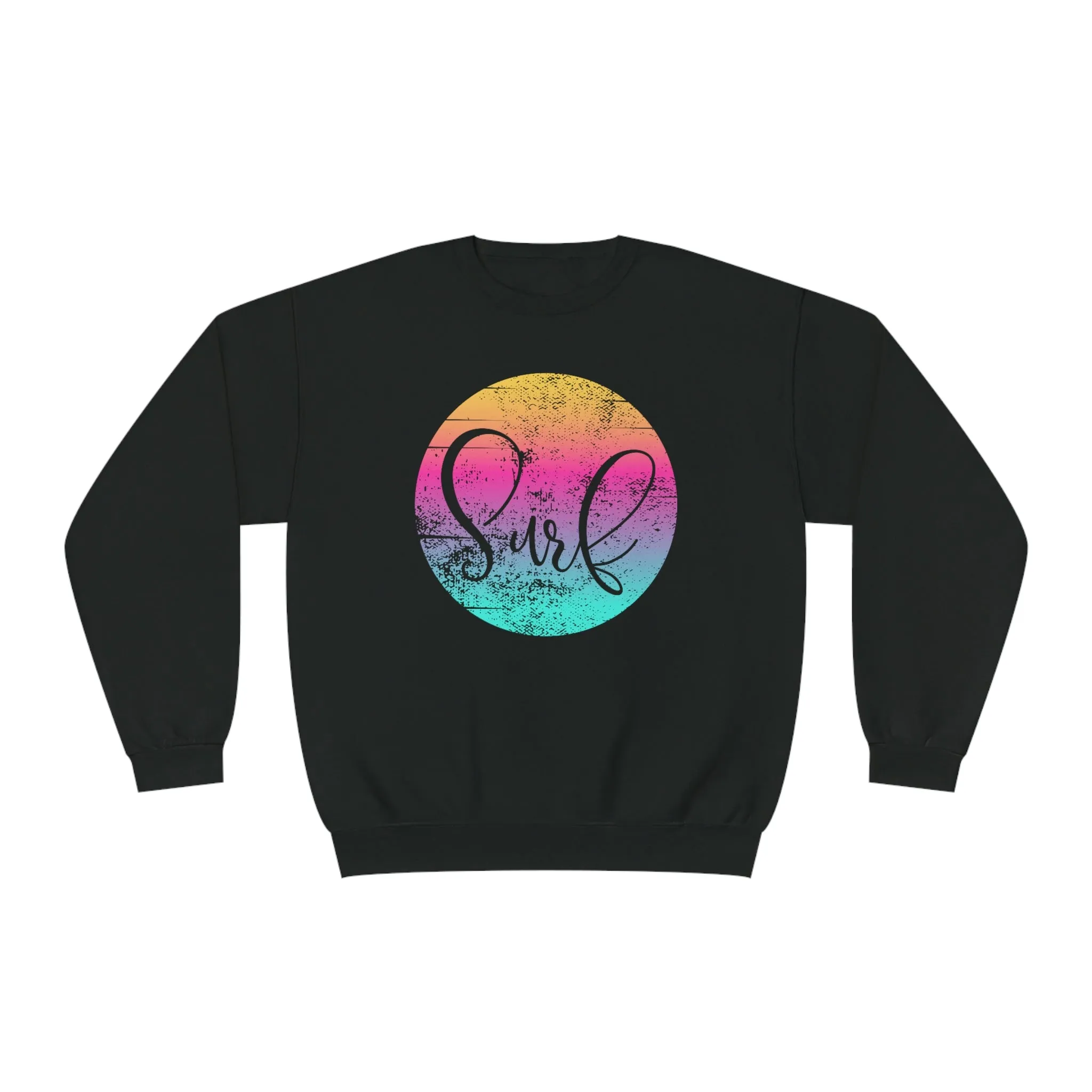 Distressed Surf Unisex NuBlend® Crewneck Sweatshirt