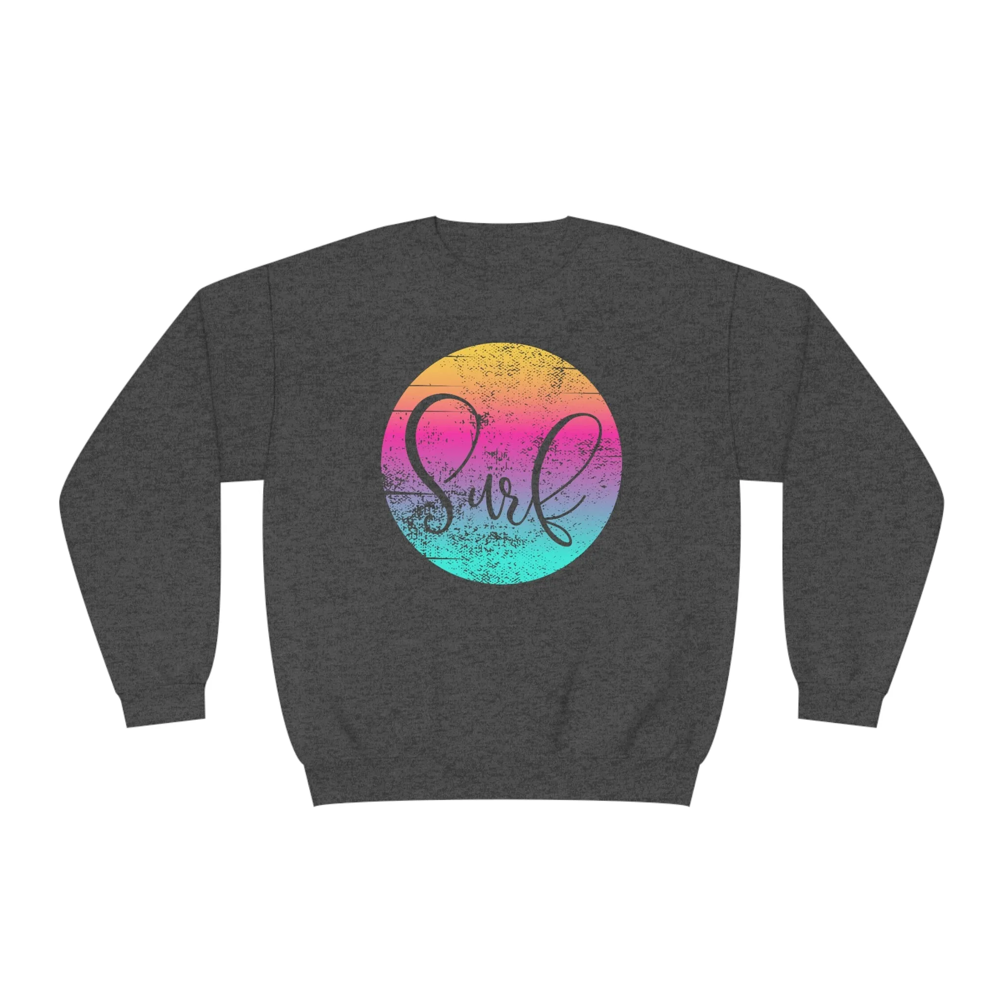 Distressed Surf Unisex NuBlend® Crewneck Sweatshirt