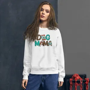 Dog Mama Leopard Print Sweatshirt