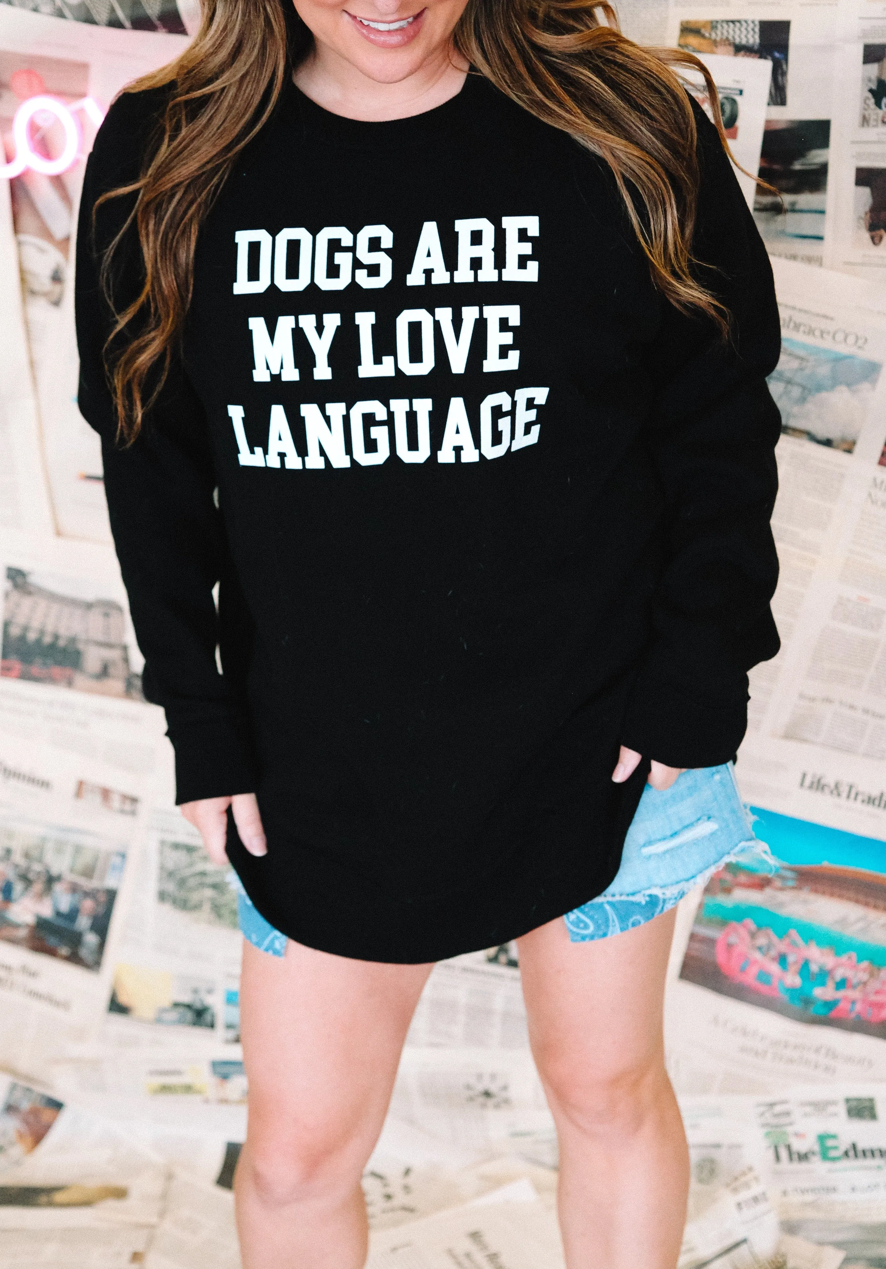 Dogs Love Language Tunic