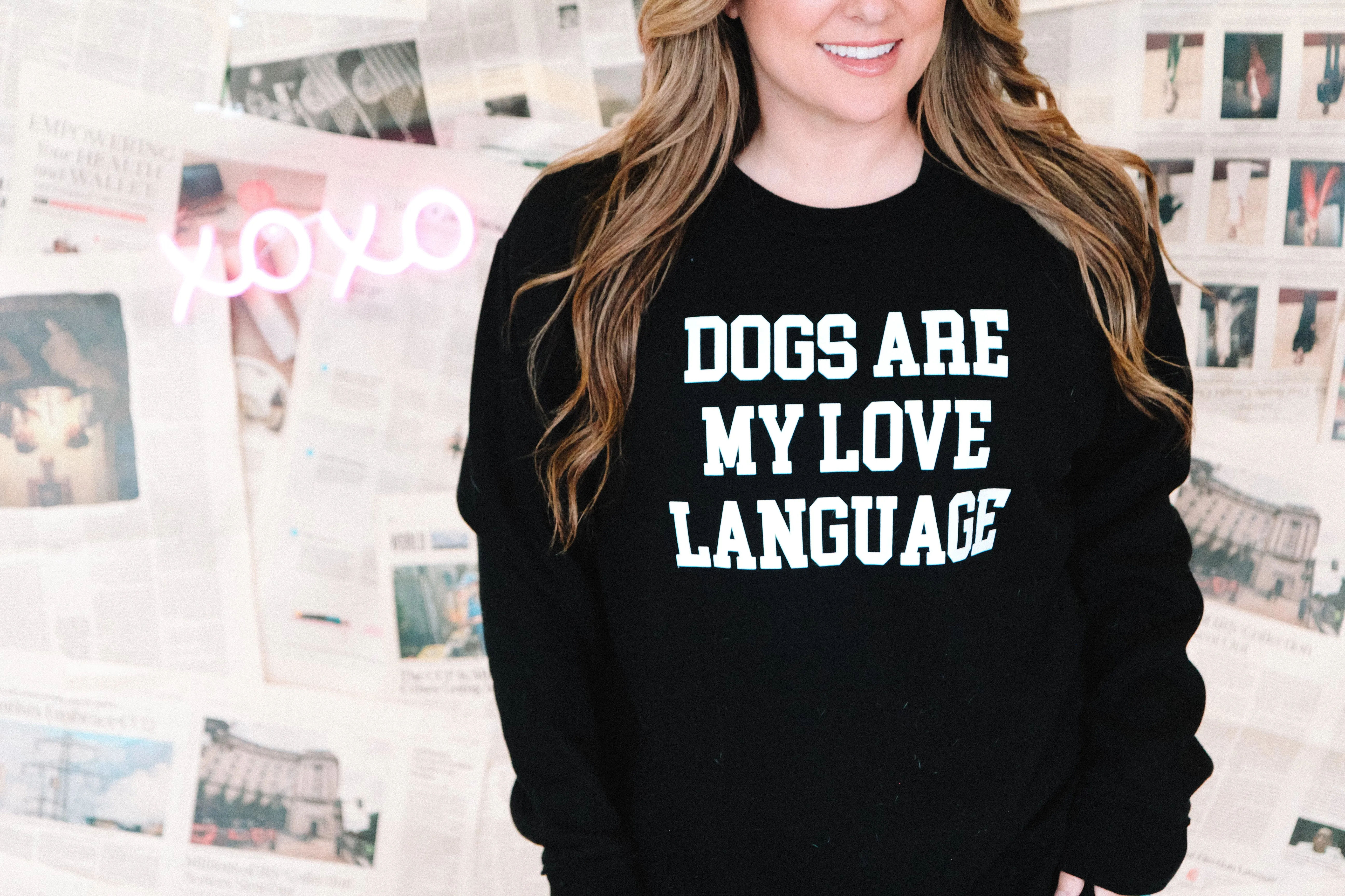Dogs Love Language Tunic