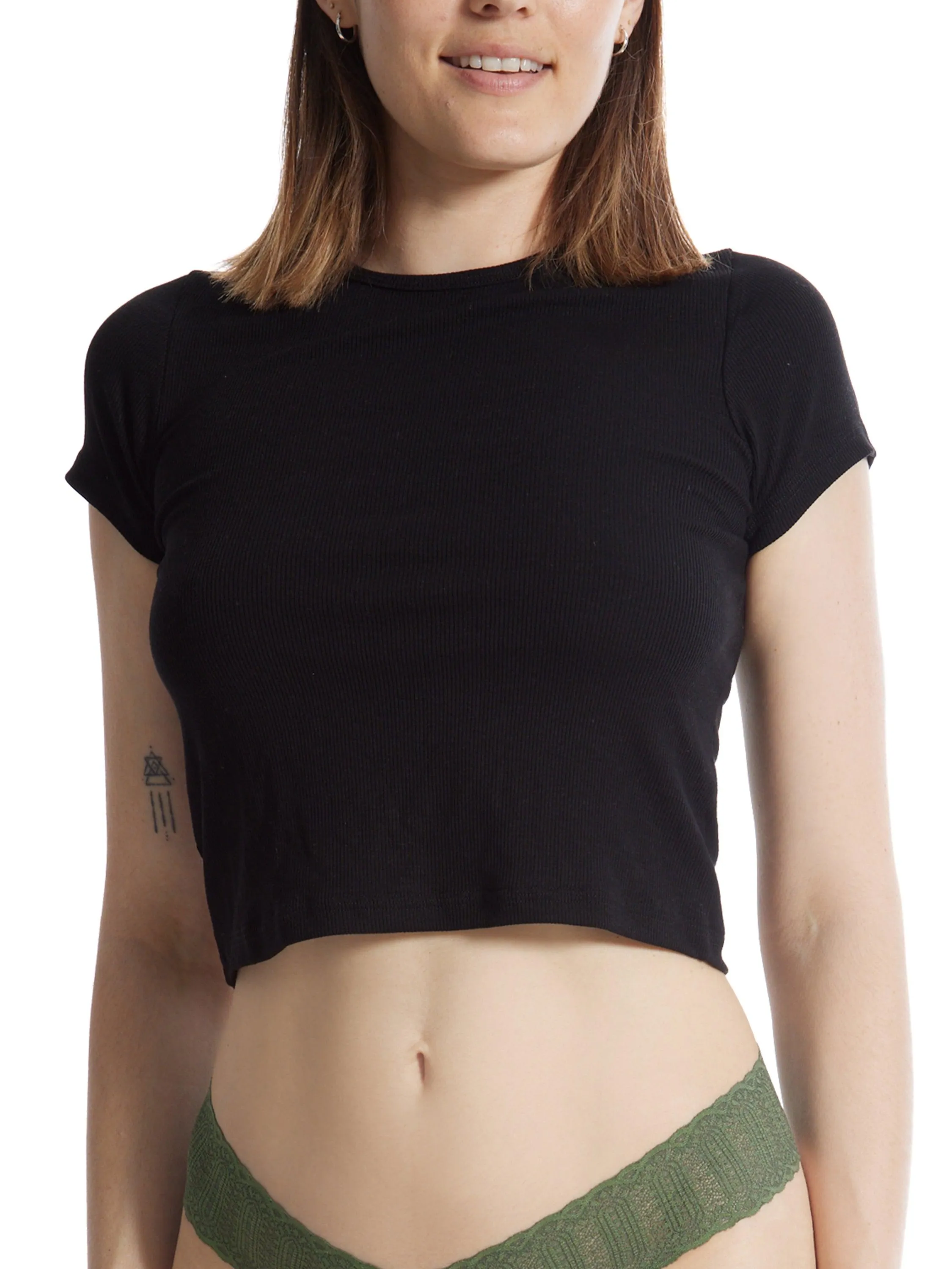 ECO Rx™ Babydoll Tee Black Sale