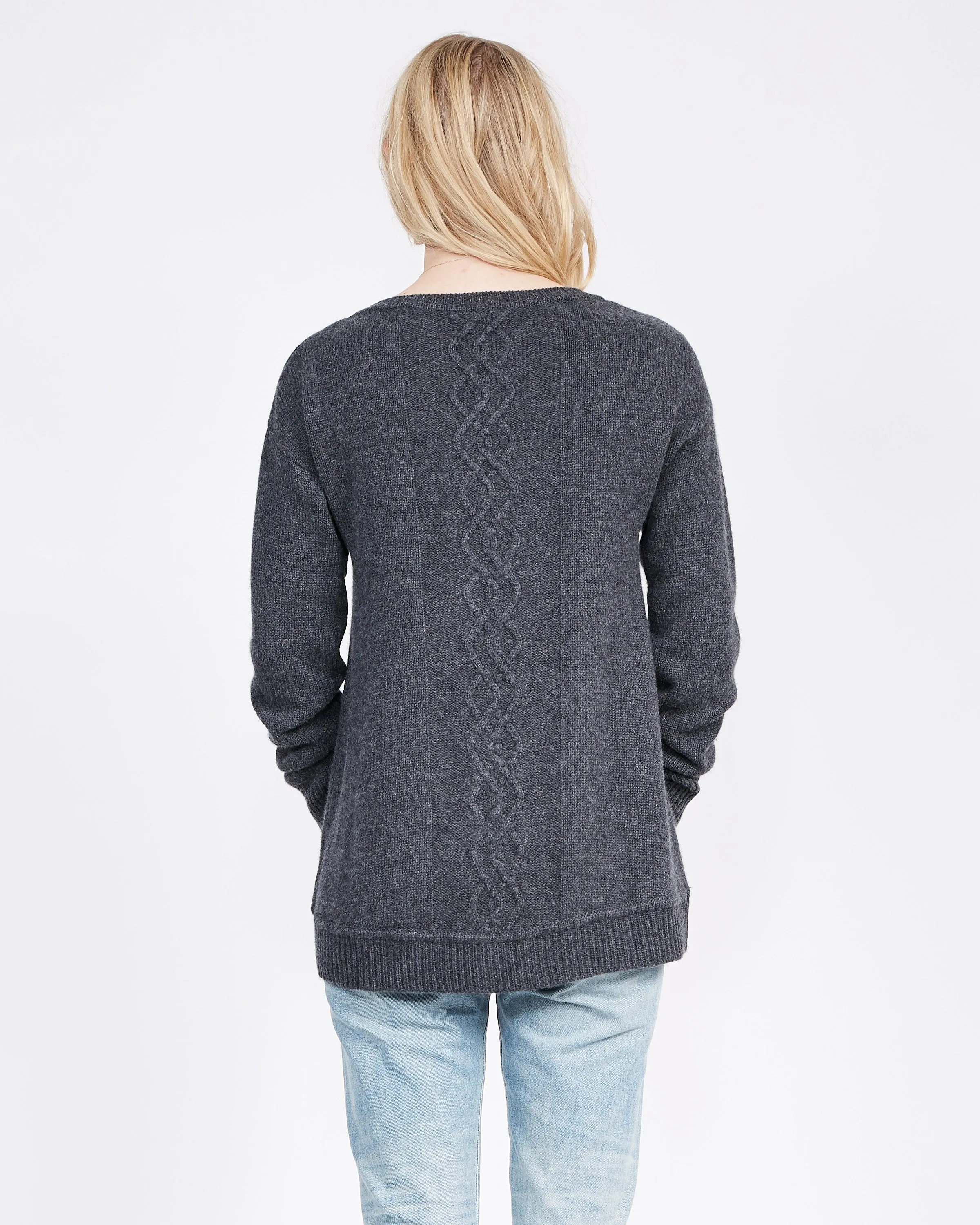 Edana Cashmere Cable Sweater