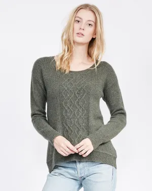Edana Cashmere Cable Sweater