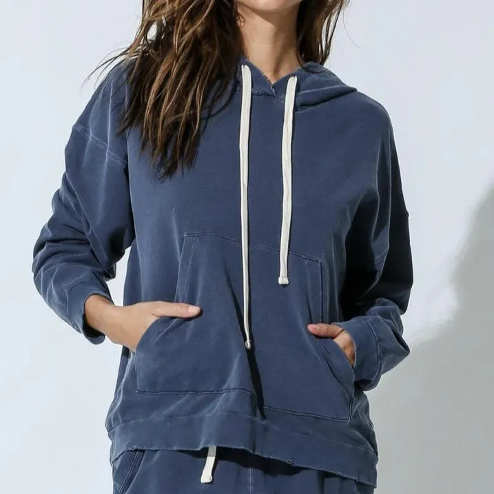 Electric & Rose James Hoodie Vintage Navy