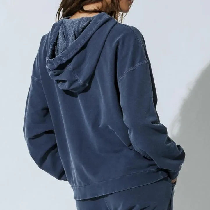 Electric & Rose James Hoodie Vintage Navy