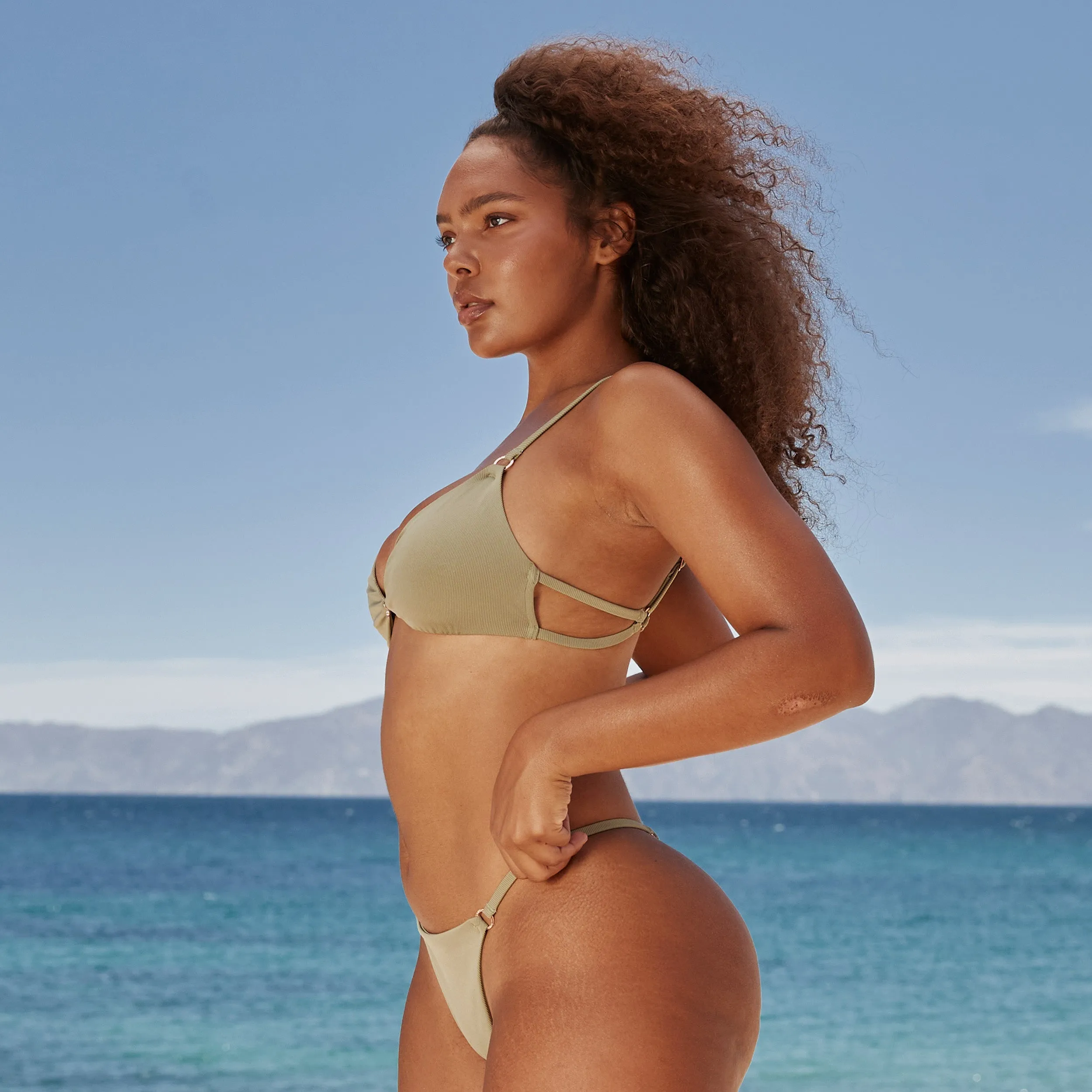 Essential Haut de Bikini - Olive