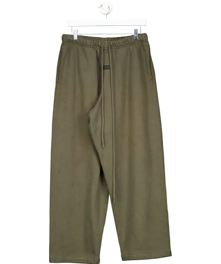 Essentials Fear of God Green Lounge Sweatpant UK S
