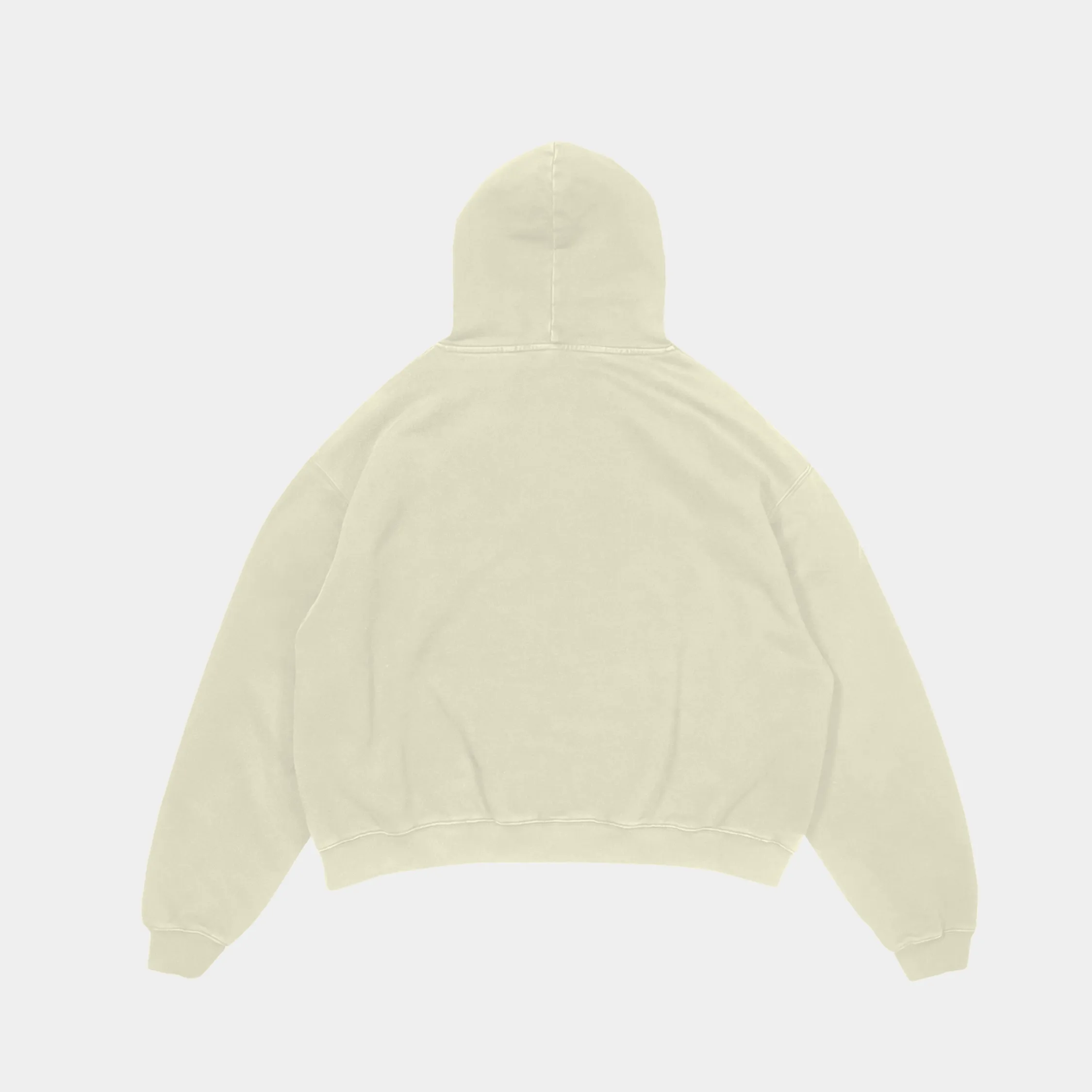 Essentials Oversized, Organic Luxe Fleece Hoodie Sample