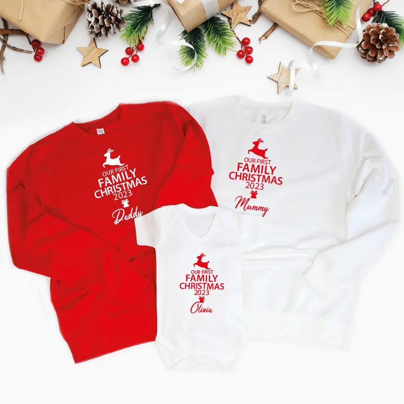 First Christmas as a Family Jumpers