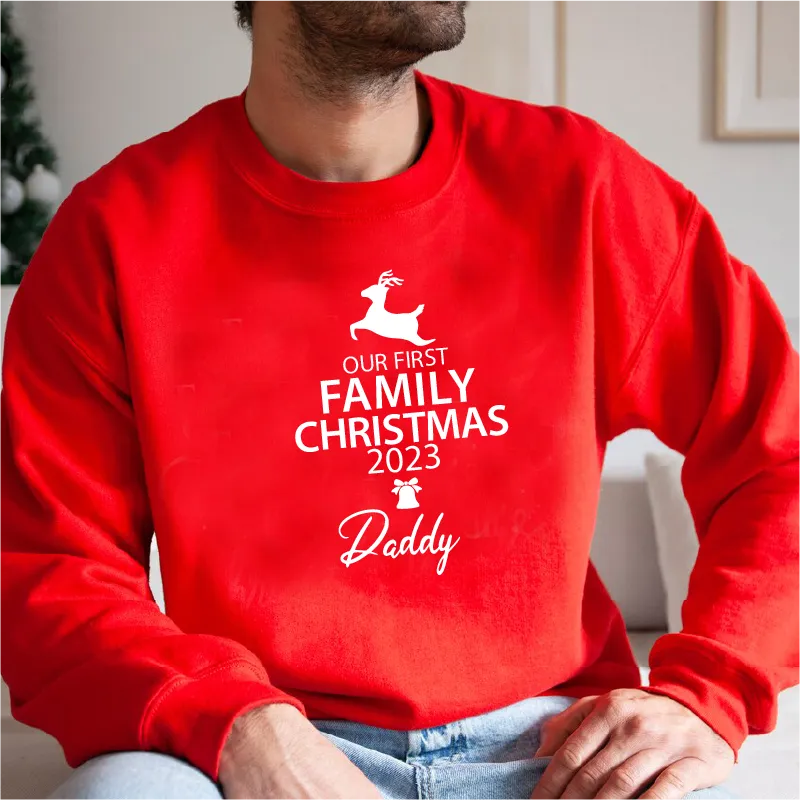 First Christmas as a Family Jumpers