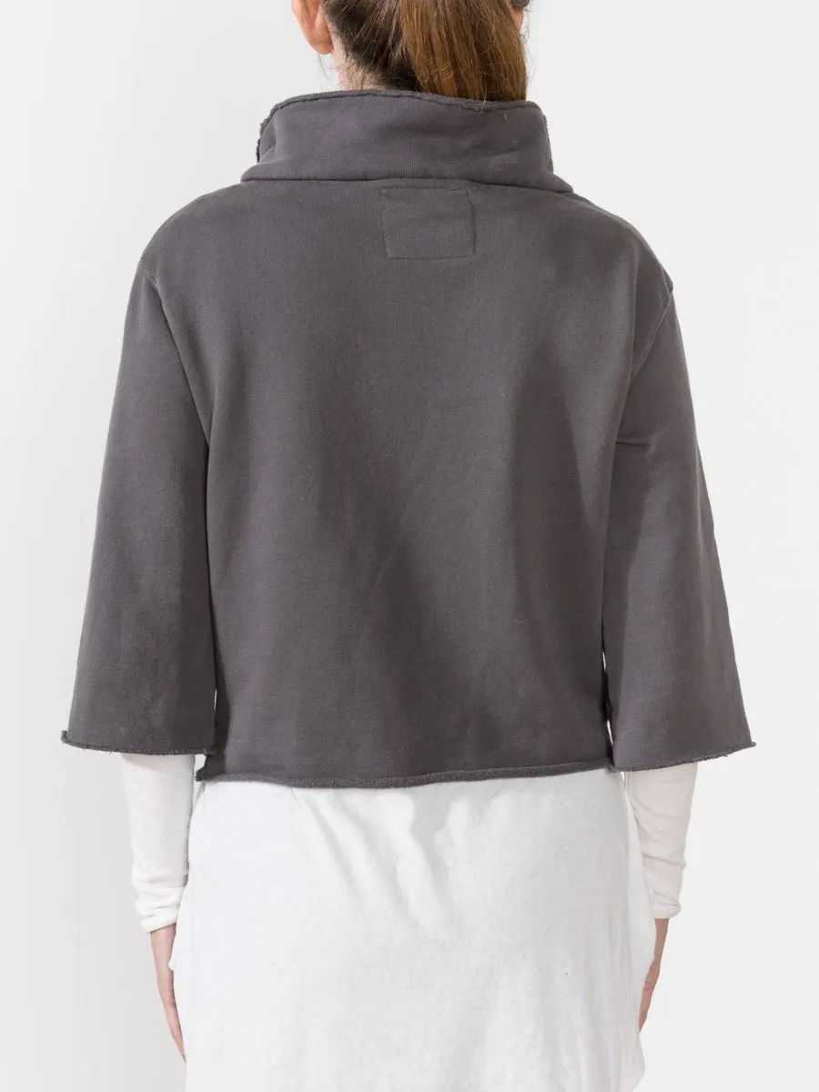 fleece moto jacket