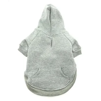 Flex-Fit Dog Hoodie Sweater - Gray