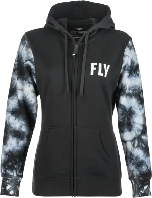 FLY RACING 358-0070M Women's Tie-Die Zip Up Hoodie