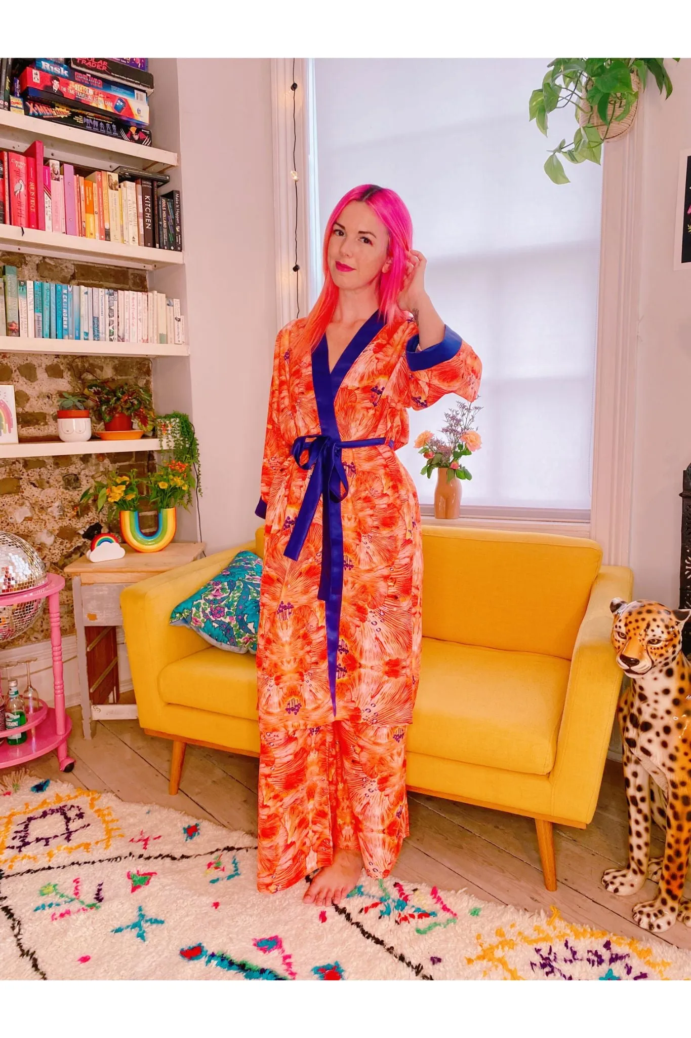 Forest of Dreams Orange Lounge Trousers