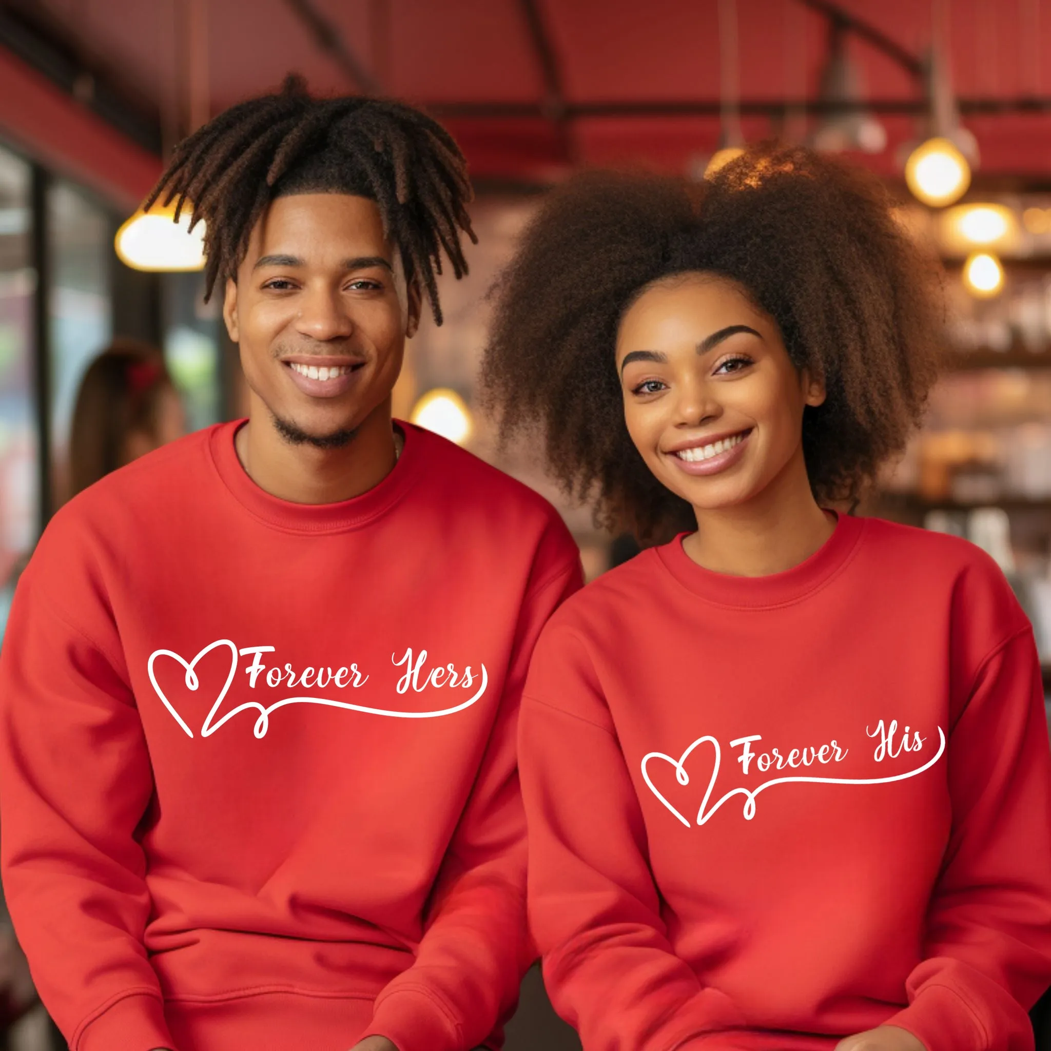 Forever Sweatshirt, Cute Couple Sweatshirt, Valentine Sweatshirt, Valentine Shirt, Valentines Gift, Couple Gifts, Lovers Matching Sweatshirt