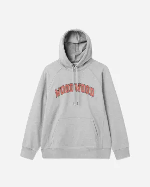 Fred IVY hoodie - Grey Melange