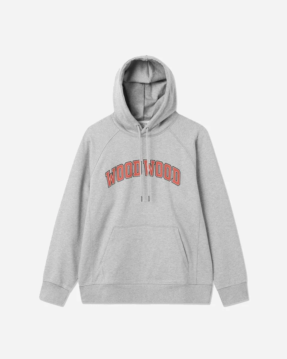 Fred IVY hoodie - Grey Melange