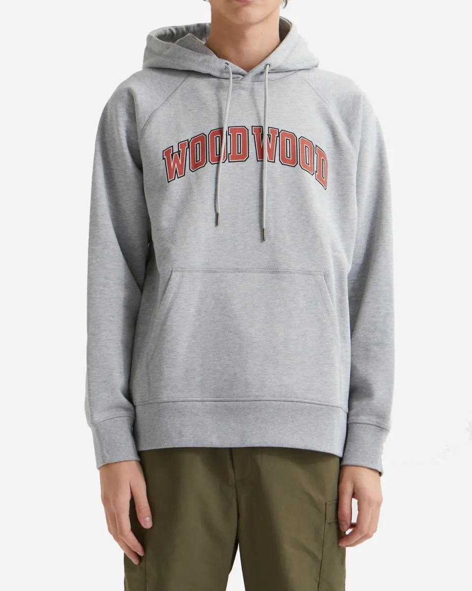 Fred IVY hoodie - Grey Melange