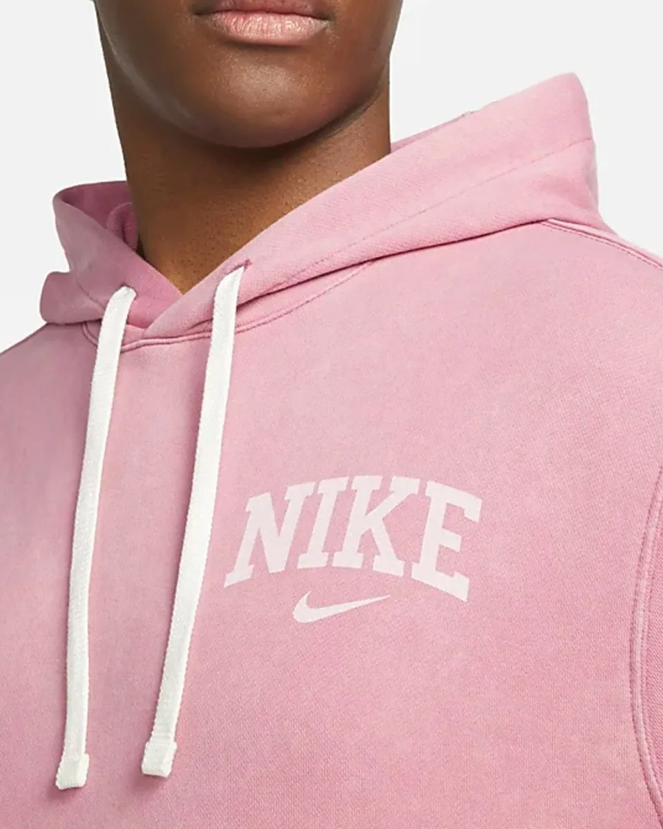 French Terry Pullover Hoodie - Desert Berry