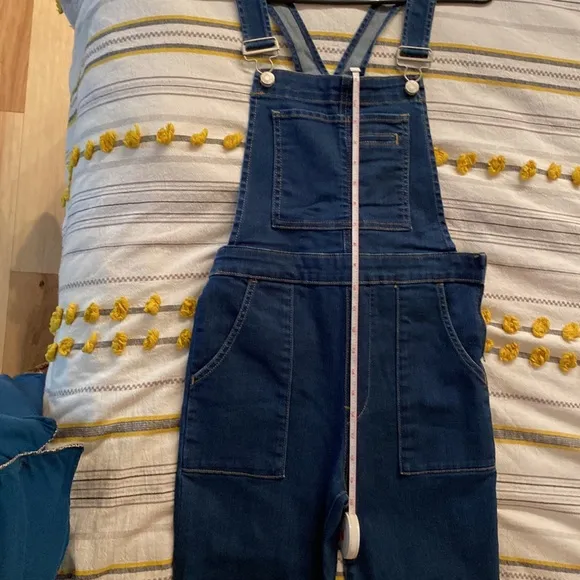 Gap 1965 Denim Flare Overalls size small