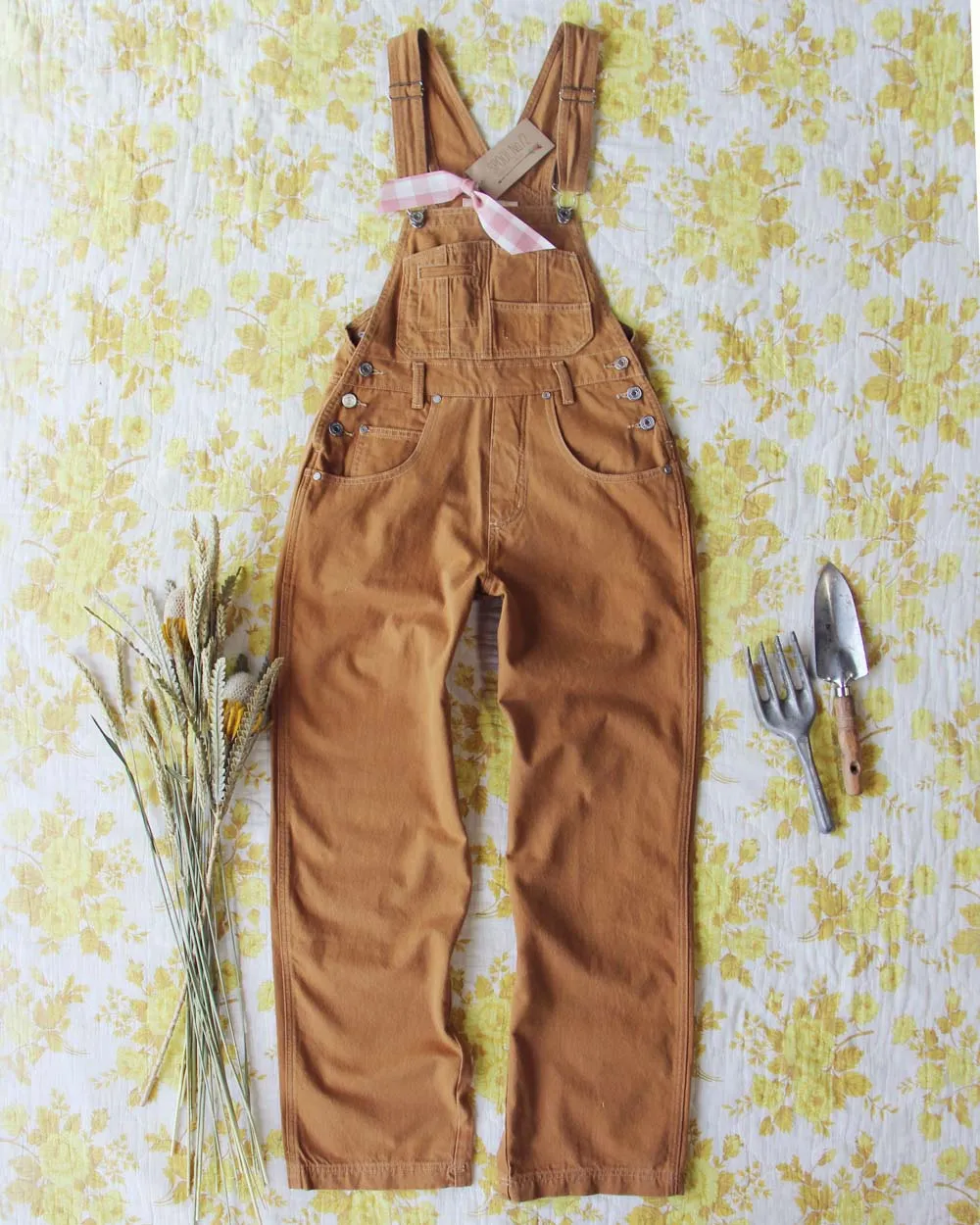 Gardeners Overalls in Clay