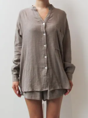 GAUZE SHIRT FUNGI