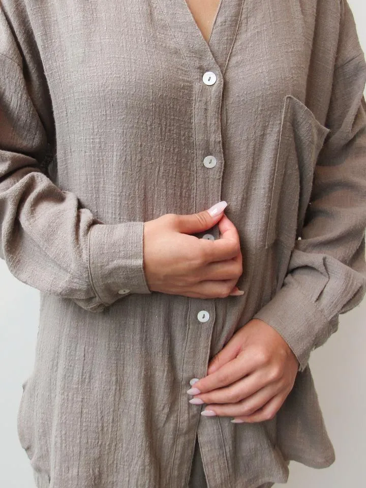 GAUZE SHIRT FUNGI