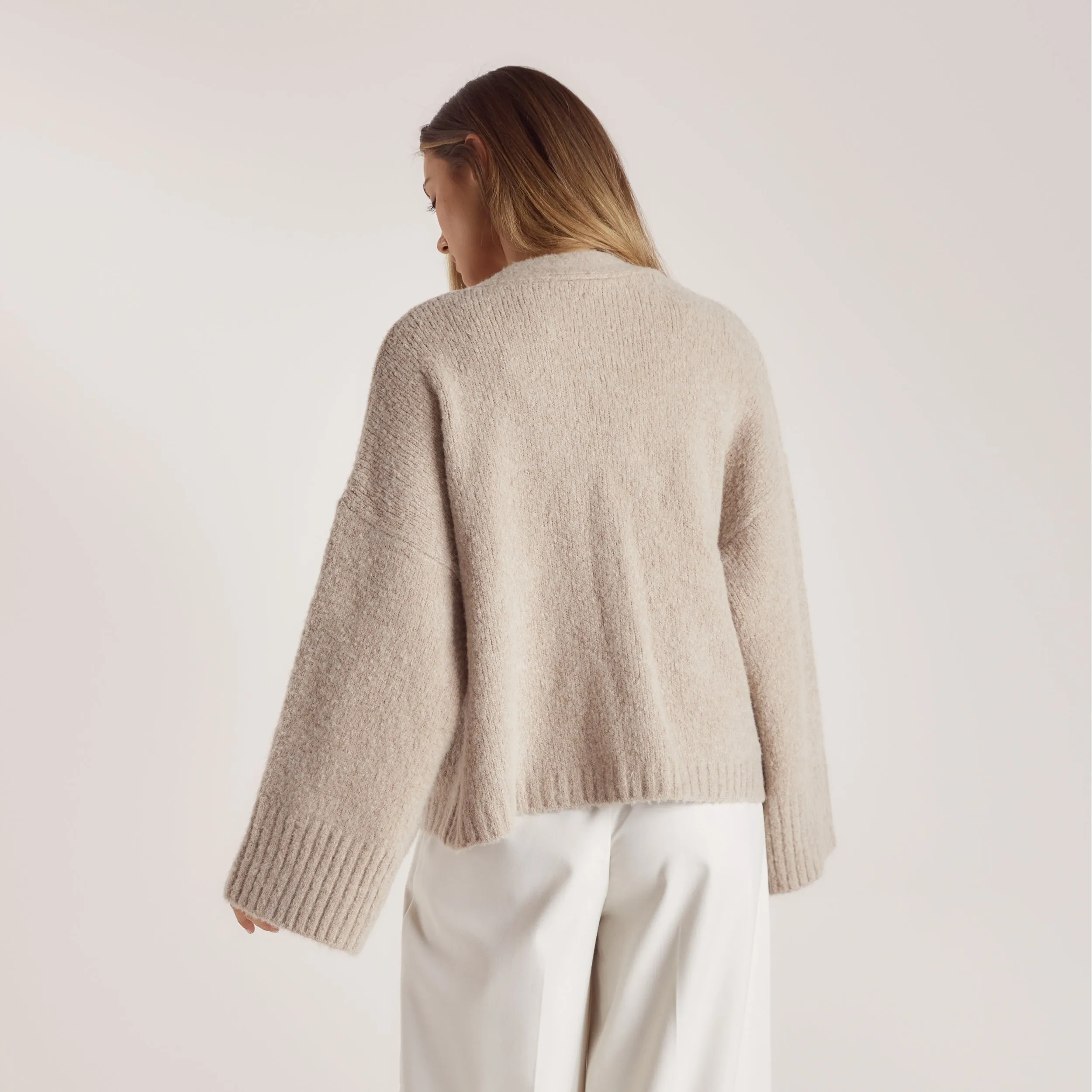Gilet Oversize - Pain