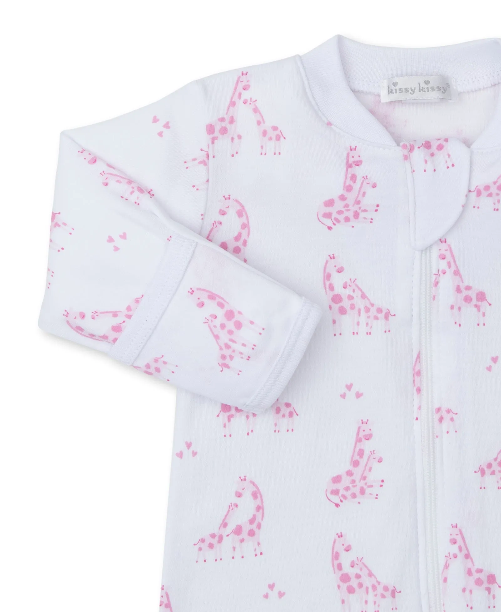 Giraffe Glee Footie with Zipper