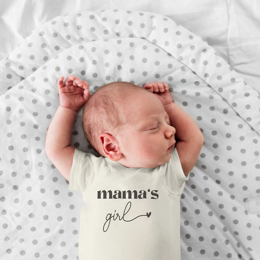 Girl Mama & Mama's Girl - Matching Mommy and Me t-shirt, Mother's Day Gift, New Mom Shirt, Mother Baby gift, Mother and Daughter