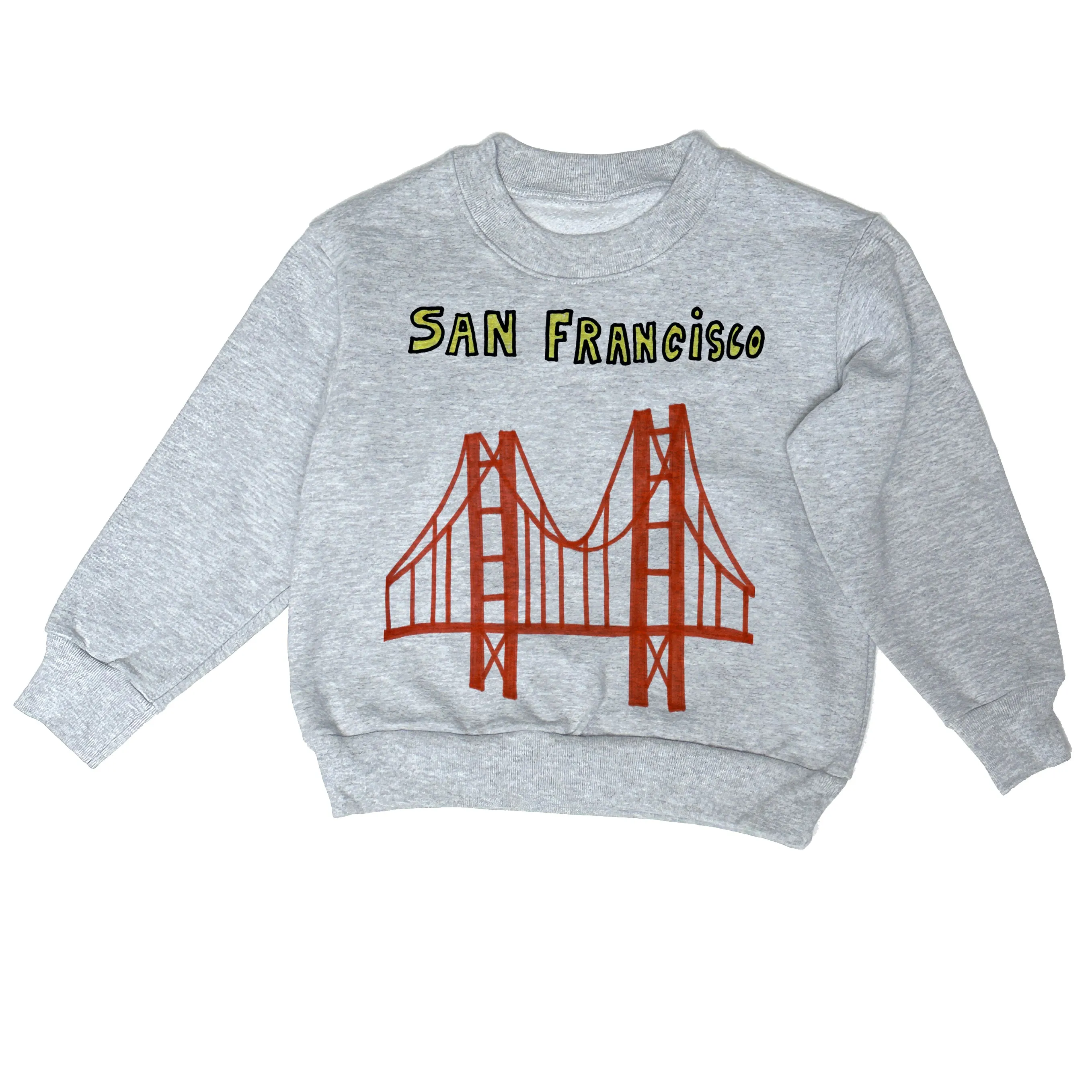 Golden Gate - Heavy Fleece sweatshirt grey
